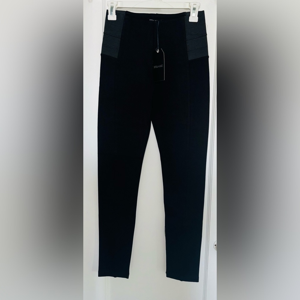 Stella Luce Black Skinny Leg Pants